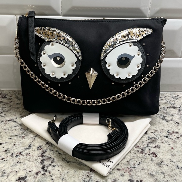 kate spade Handbags - Kate Spade Star Bright Owl Madeline Crossbody Bag EUC